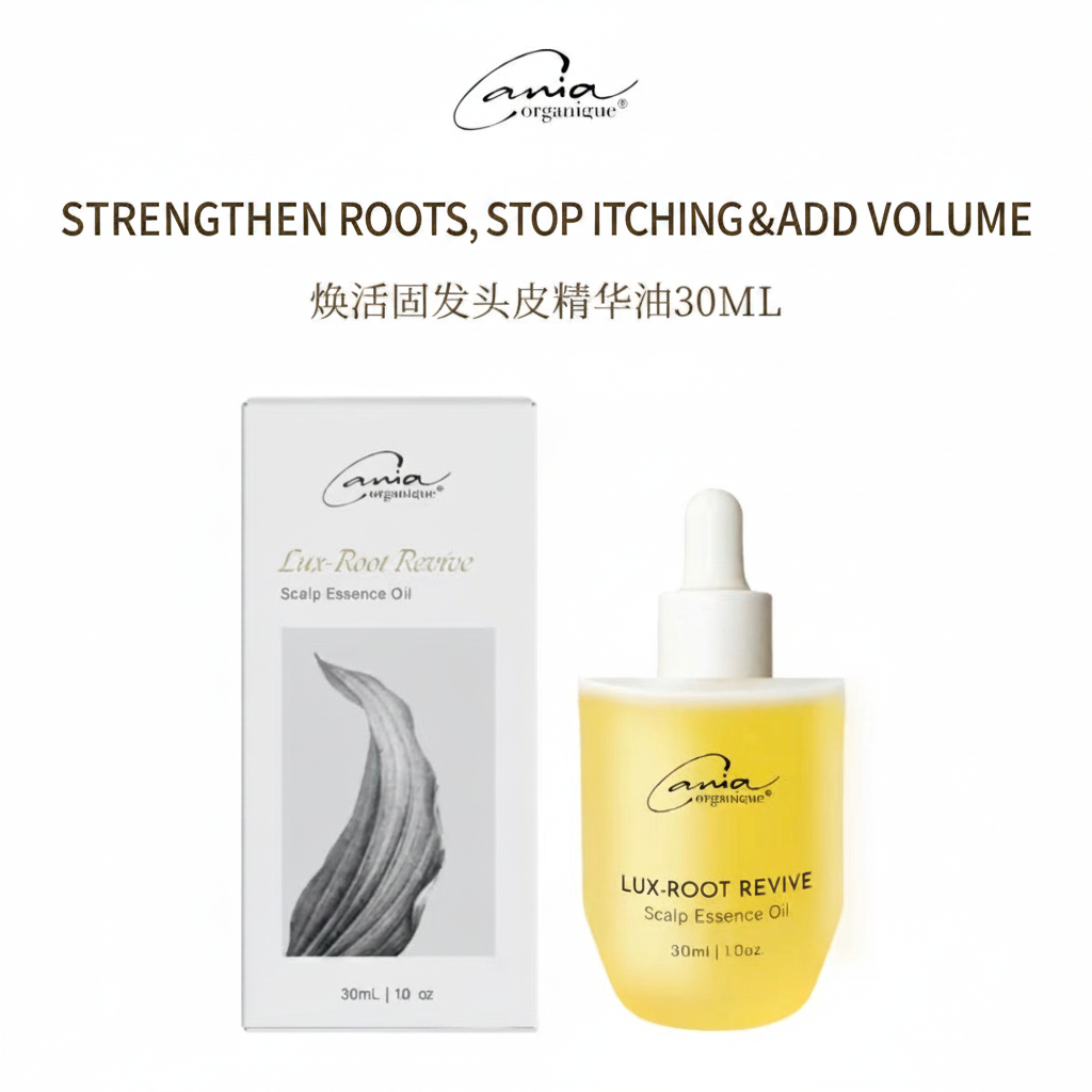 Cania Organique · Revitalizing Hair & Scalp Strengthening Oil
