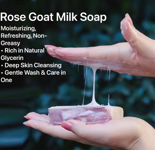 Cania Organique Rose Goat Milk Handmade Soap
